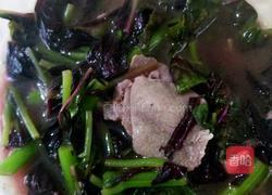 红萰菜肉片汤的做法图解7