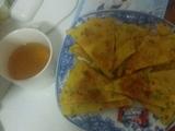 葱花火腿鸡蛋饼
