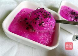 芝麻香火龙果米糊的做法图解10