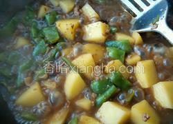 豆角土豆炖肉丸