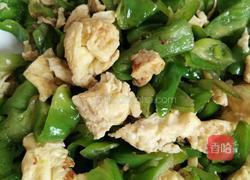 青椒炒鸡蛋的做法图解5
