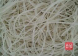 猪油炒粉干的做法图解2