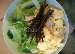 鸡蛋葱油面