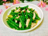 四季豆炒肉丝