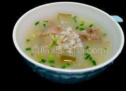 筒子骨薏米冬瓜汤