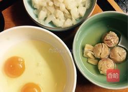 鮮帶子元贝乾蒸水蛋（黃色生死戀）的做法图解3