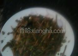 马齿苋炒肉