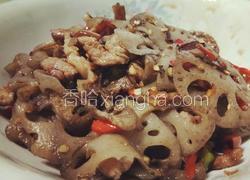 藕片炒肉丝