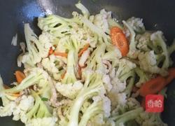 花菜炒肉的做法图解8