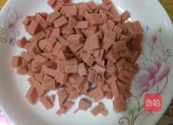 空心菜根炒火腿肠的做法图解3