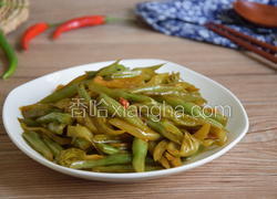 四季豆炒酸菜