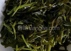 空心菜炒海带丝