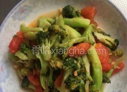 西红柿炒西兰花