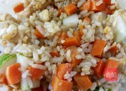 黄瓜胡萝卜蛋炒饭（蔬式蛋炒饭）的做法图解8
