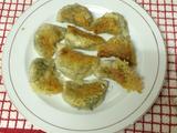 冻饺做锅贴 金黄色的美食