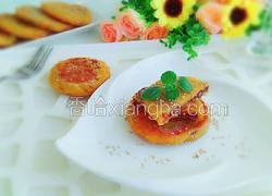 蜜红豆南瓜饼