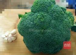 蒜蓉西兰花的做法图解1