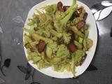 花菜炒腊肉