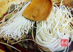 豆角焖面的做法图解7