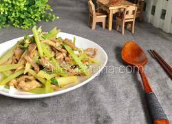芹菜炒肉丝