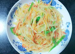 青椒炒土豆丝