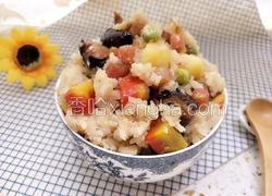 香菇土豆焖饭（砂锅版