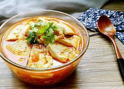 辣白菜豆腐汤