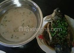 鲫鱼汤（一鱼两吃）