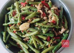 四季豆炒肉的做法图解7