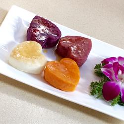 蜂蜜四色点心