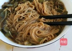 豆角卤金丝面的做法图解8