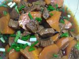 胡萝卜炖牛肉