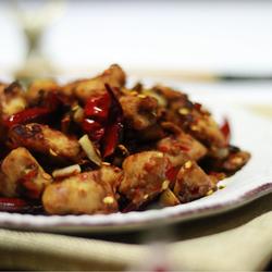 辣子豆瓣鸡