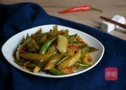 四季豆炒酸菜的做法图解15