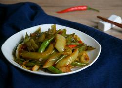 四季豆炒酸菜