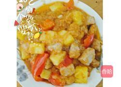 菠萝咕噜肉的做法图解9