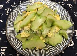 鸡蛋炒佛手瓜