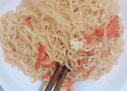 番茄鸡蛋炒面