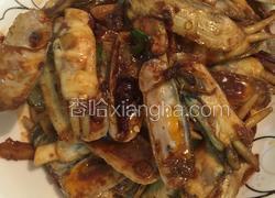 爆炒蛏子