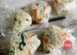 三角蔬菜土豆饭团的做法图解6