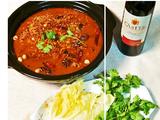 小柱私房菜之砂锅红汤牛肉