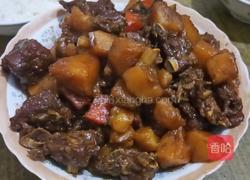 家常红烧土豆红萝卜纯排骨的做法图解5