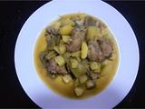 排骨炖豆角土豆