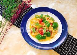 青椒番茄炒鸡蛋
