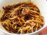 黄豆芽炒粉条