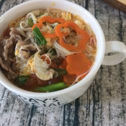 西红柿牛肉线面的做法[图]