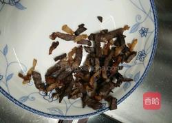 肉丝梅豆的做法图解4