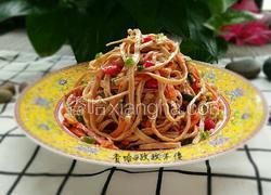 凉拌豆皮丝