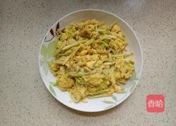蒜黄炒鸡蛋的做法图解7