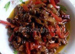 红椒鸡胗(裹芡粉款)